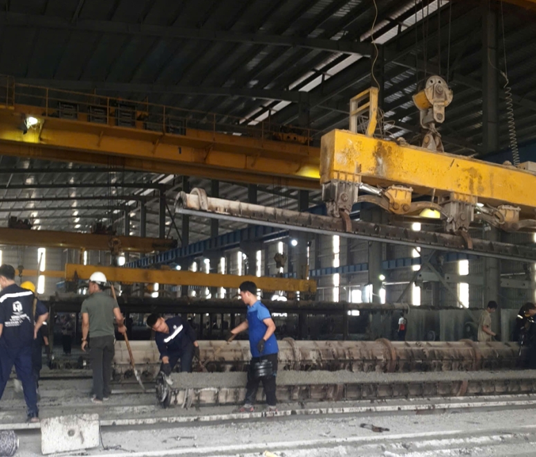 Dự án nhà máy cọc ly tâm